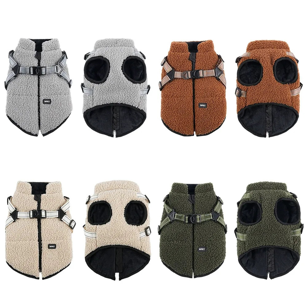 Winter Warm Comfort Soft Plush Dog Coat