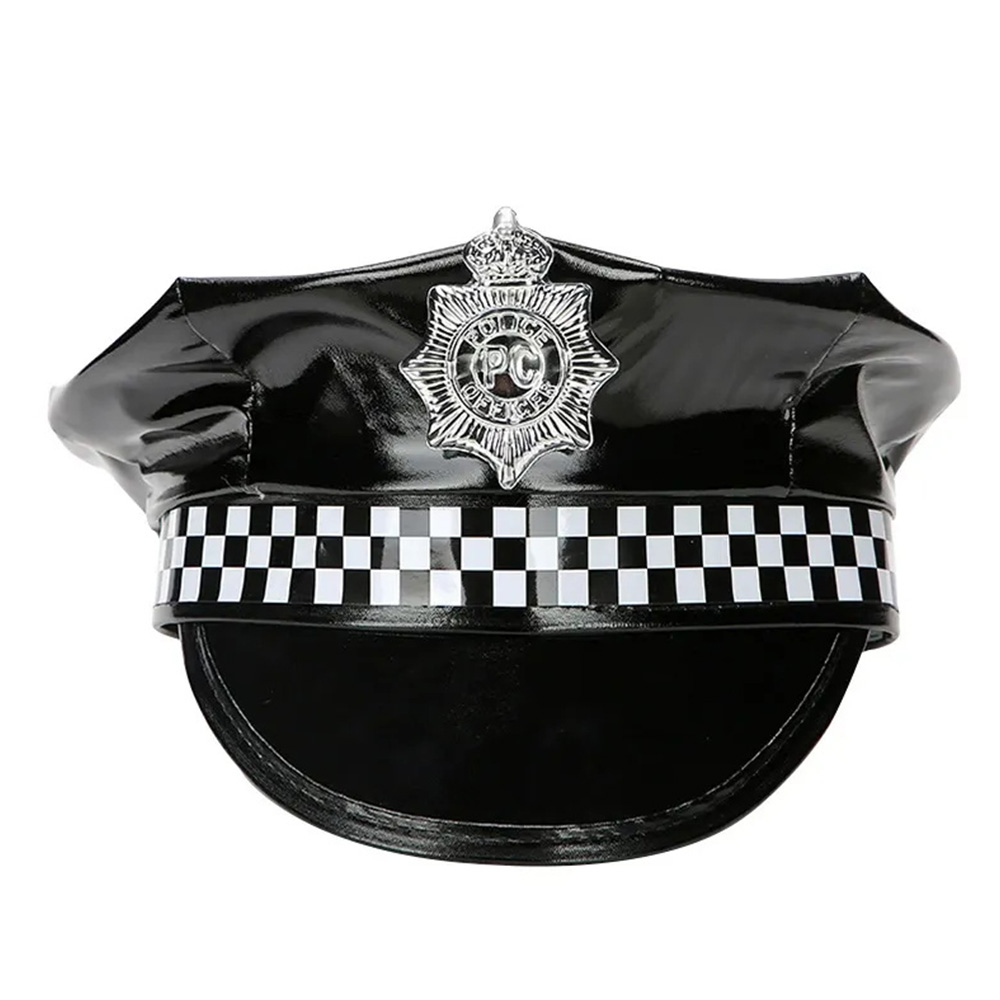 Classic Adults Police Costume Hat Cosplay Party Cap