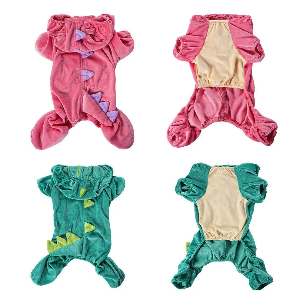 Dinosaur Dog Dino Hoodie Halloween Costume